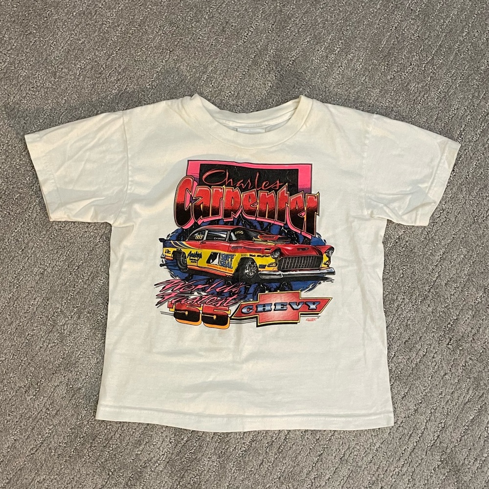 Vintage Car Graphic Baby Tee 🚘